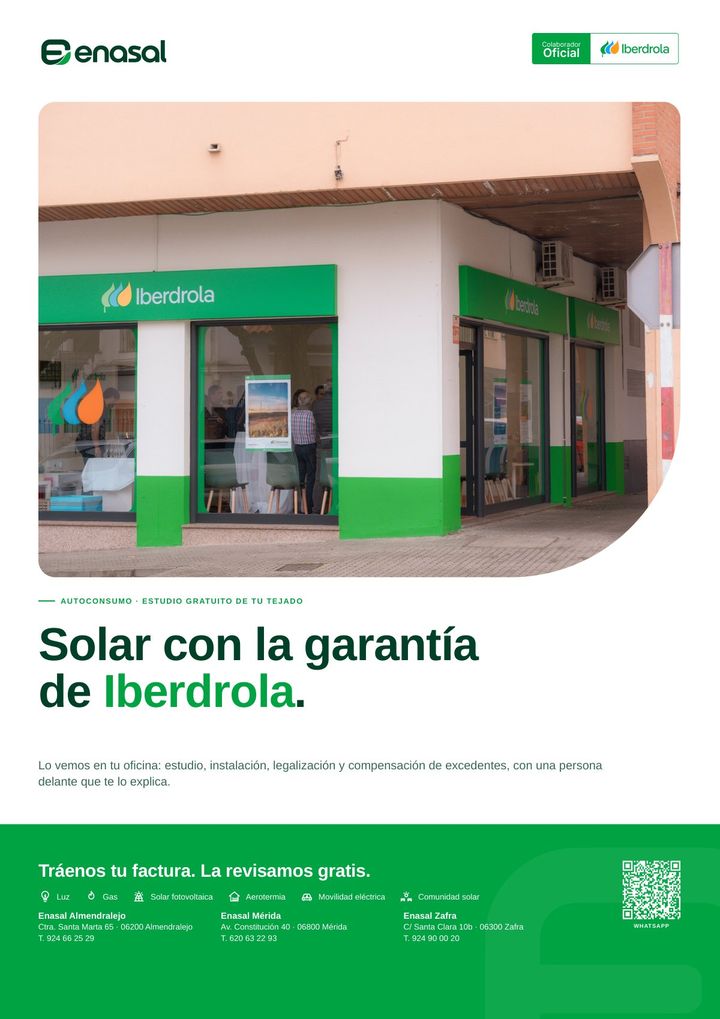 Cartel de energía solar