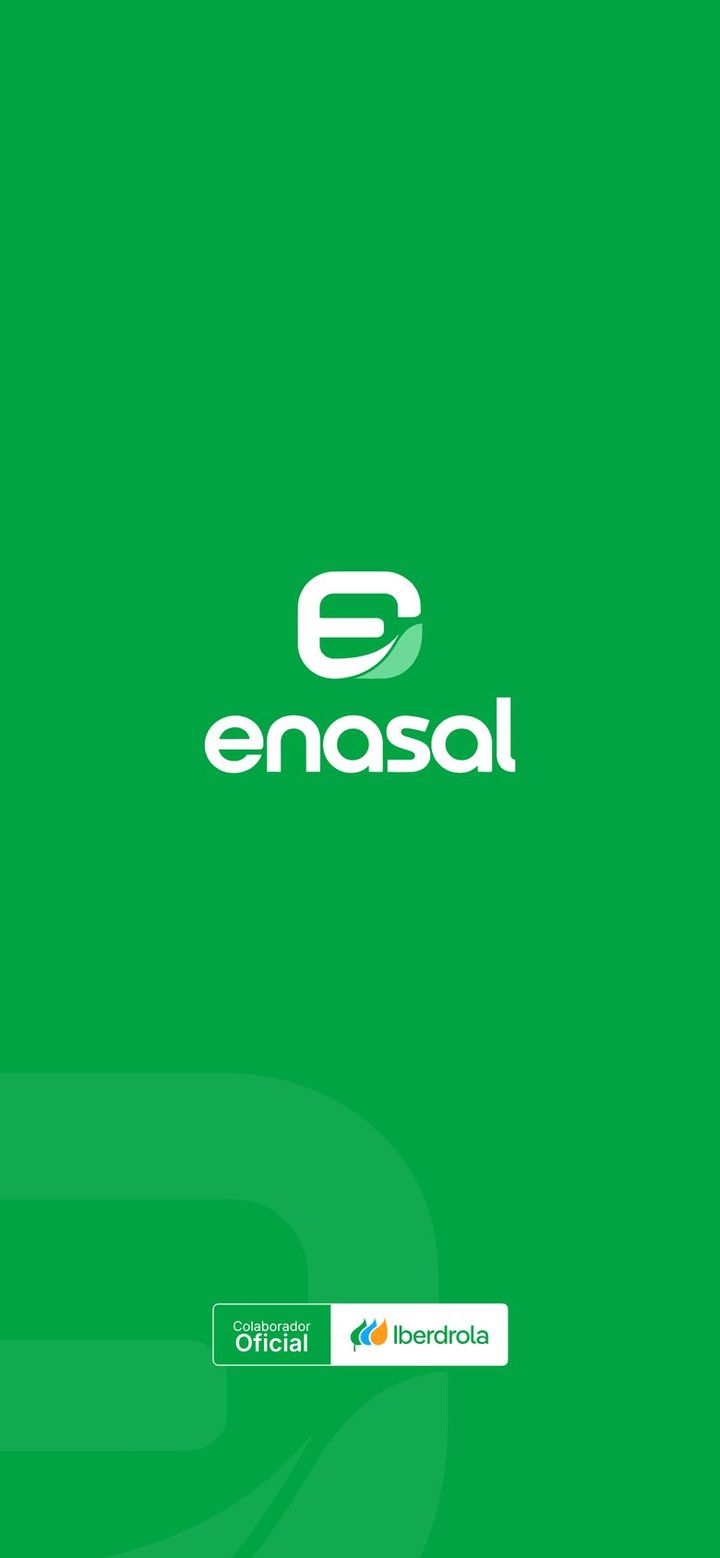 Fondo de móvil en Verde Iberdrola