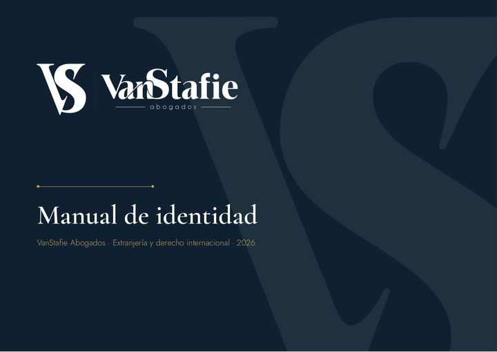 Portada del manual de identidad (14 páginas)